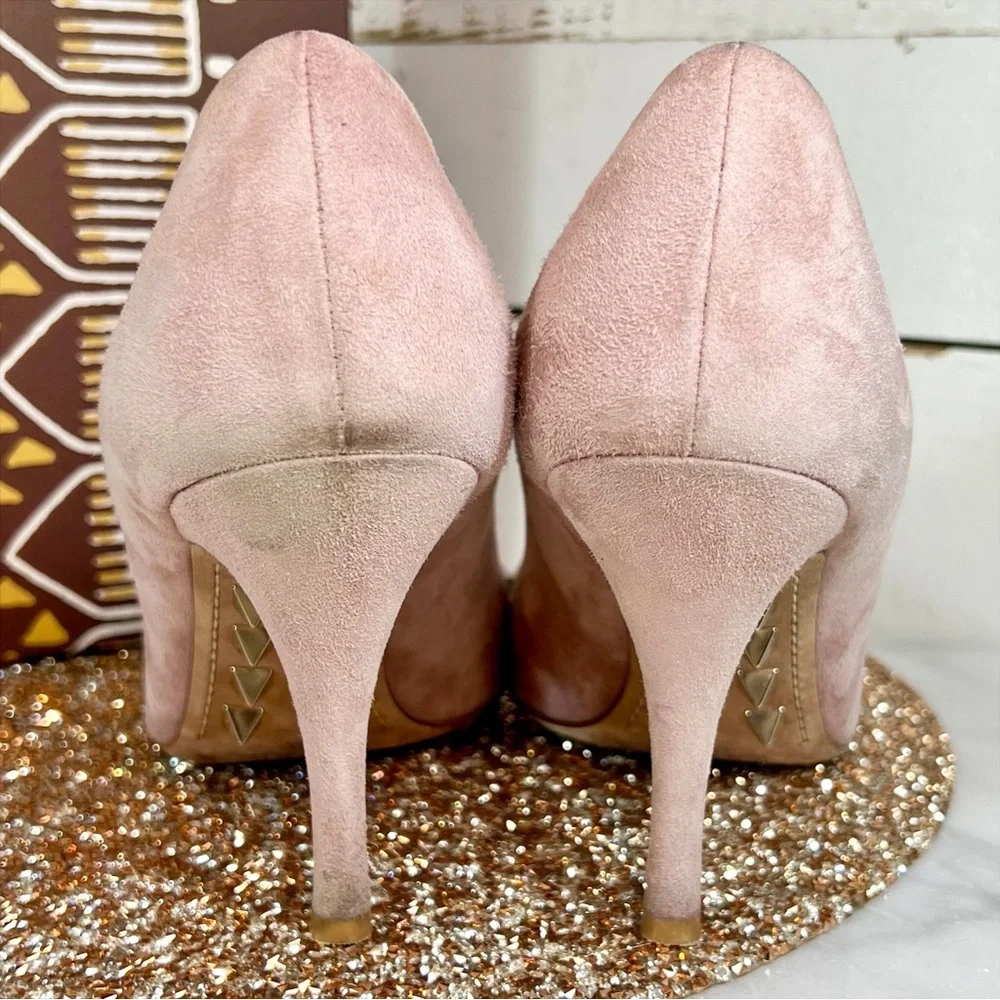 Valentino Garavani Suede “Rockstud Killer Stud 90mm” Pumps